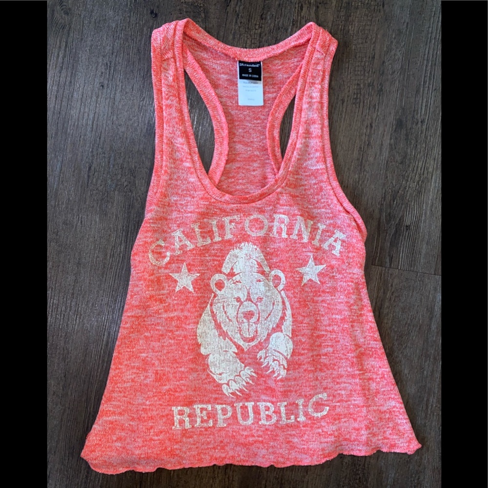 Pink/Coral tank top